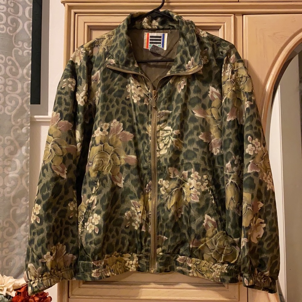 EVR Silk Vintage Bomber Jacket